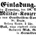 1873-05-18 Hdf Zum Schwarzen Baer Konzert